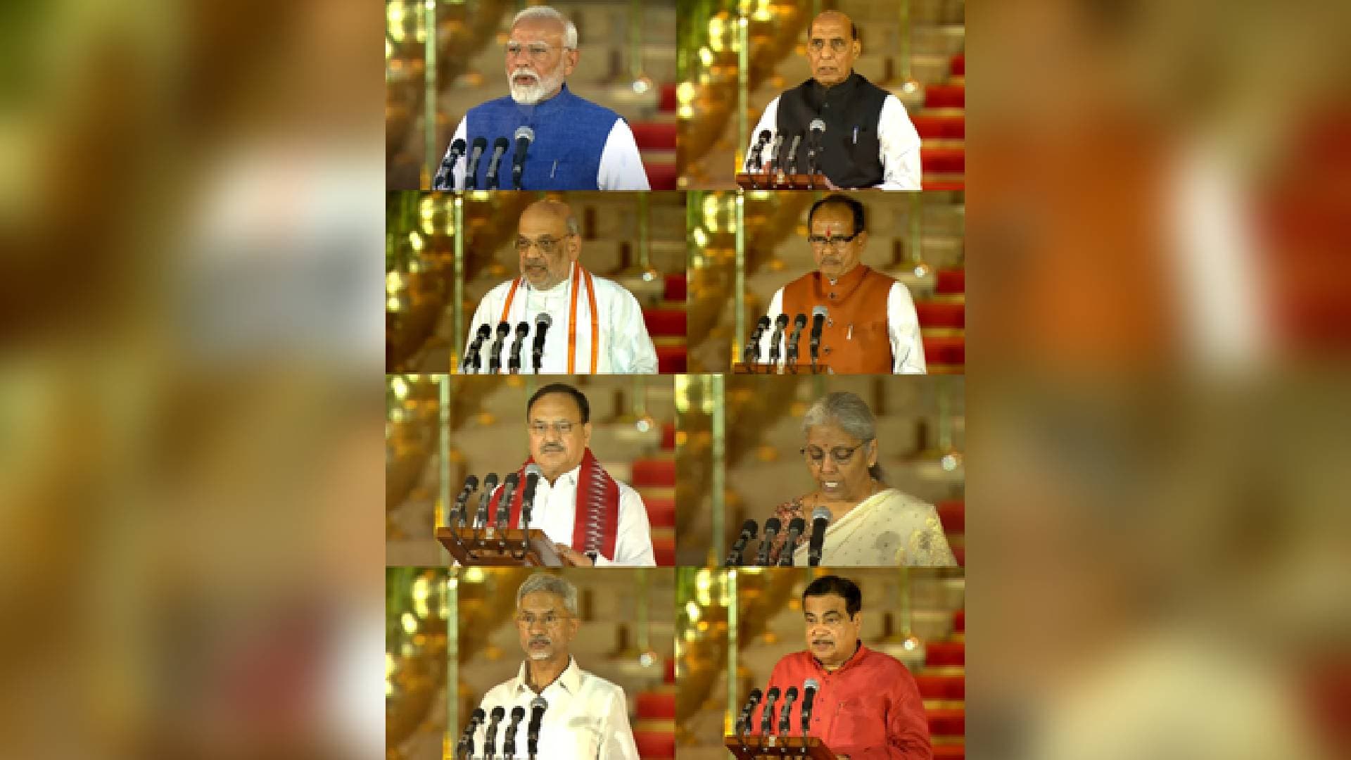 Beginning of Modi 3.0: New NDA Govt Takes Shape, PM Modi Along With Cabinet Takes Oath