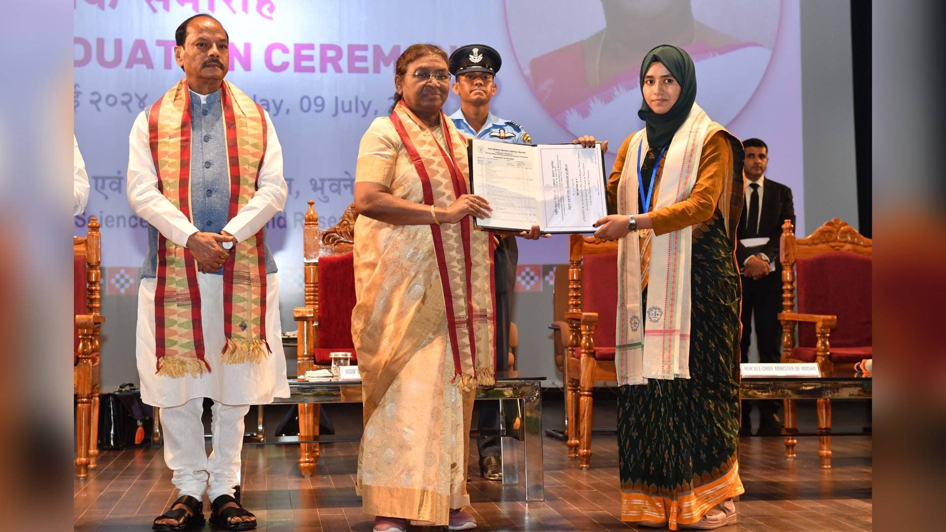 President Murmu Urges NISER Students To Use Their Education & Knowledge For Mankind, Nation