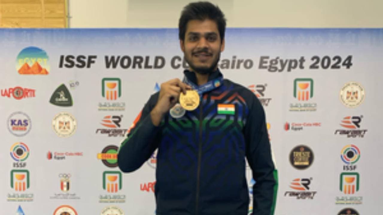 ISSF World Cup: Divyansh Panwar Shoots Down World Record Enroute To Gold In Cairo