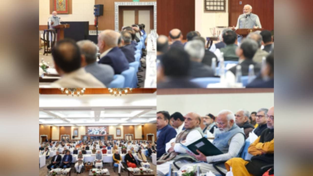 PM Modi, Council of Ministers Brainstorm On 'Viksit Bharat 2047' Vision Document