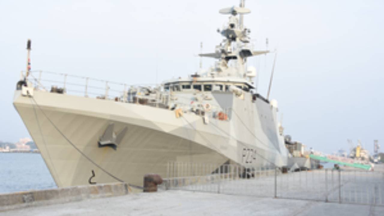 Offshore UK Navy Patrol Vessel Reaches Kochi