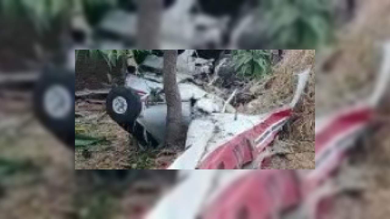 Trainee Aircraft Crashes Near Hyderabad