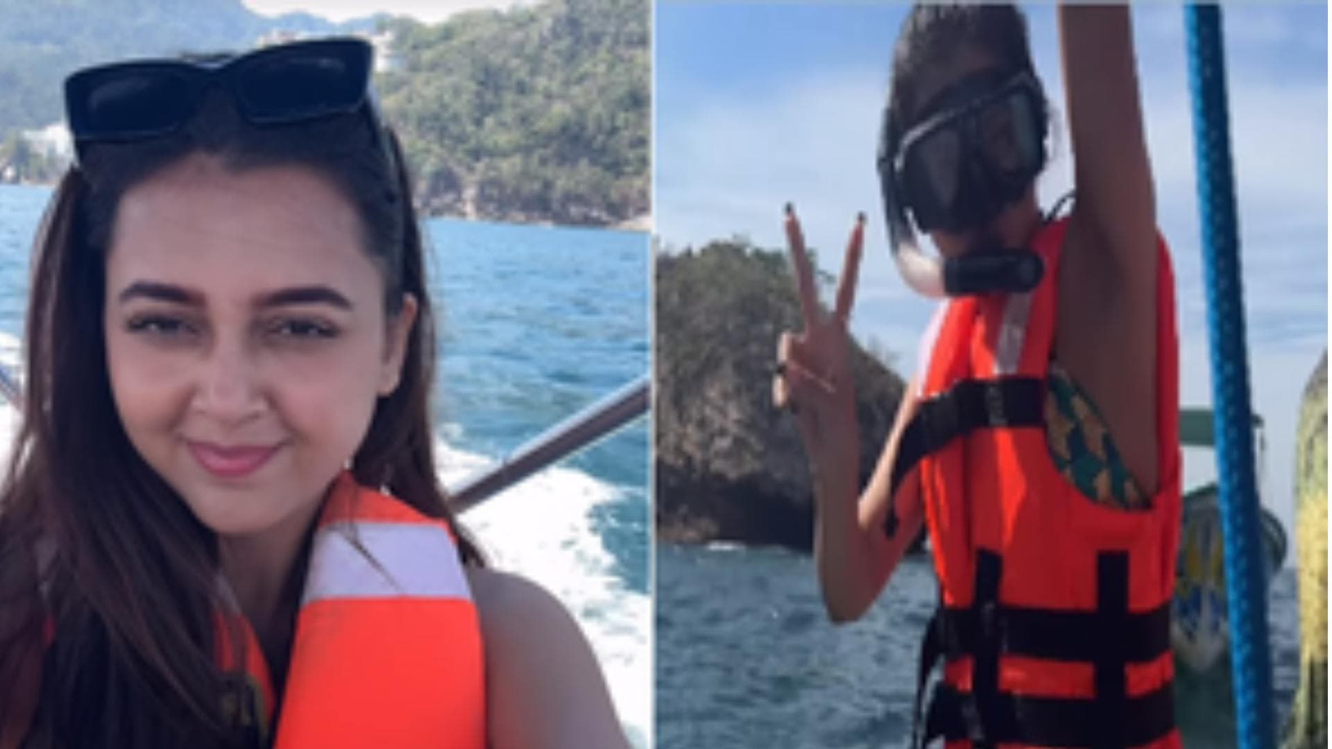 Tejasswi Shares Glimpses From Mexican Holiday As She Goes Swimming In The Sea