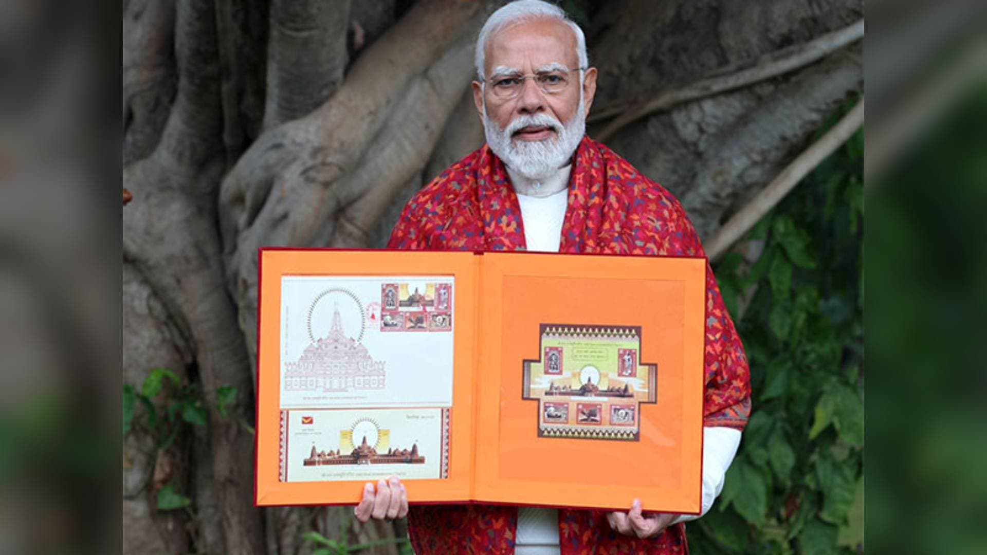 PM Modi Releases Commemorative Postage Stamps On Ram Temple In Ayodhya
