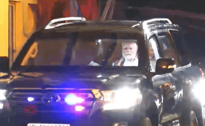 Prime Minister Visits BJP State Office For First Time, To Discuss Election Issues With Leaders