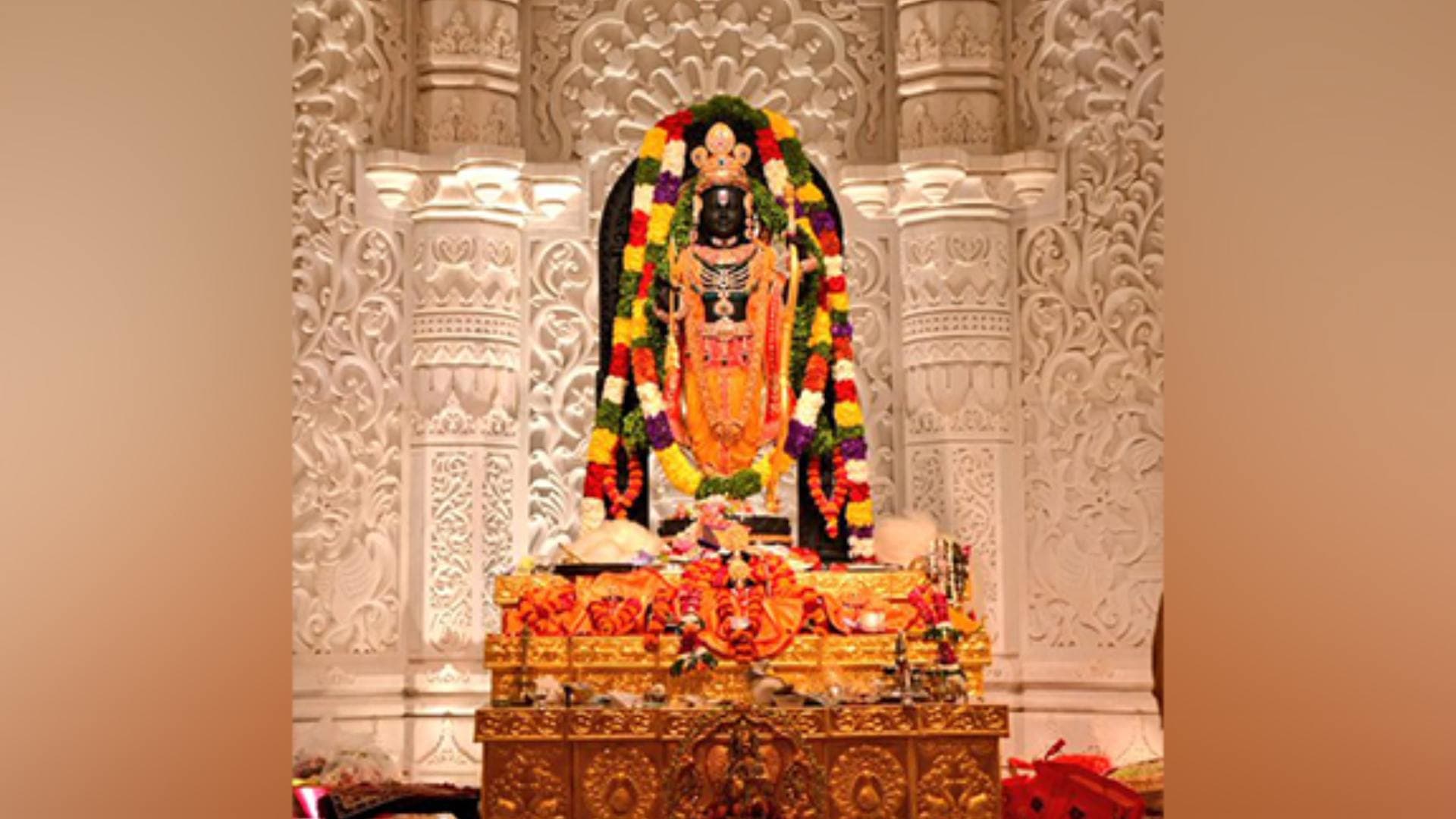 Chaitra Navratri: Ram Lalla Idol To Wear Clothes Decorated With Gold Hand Block Prints