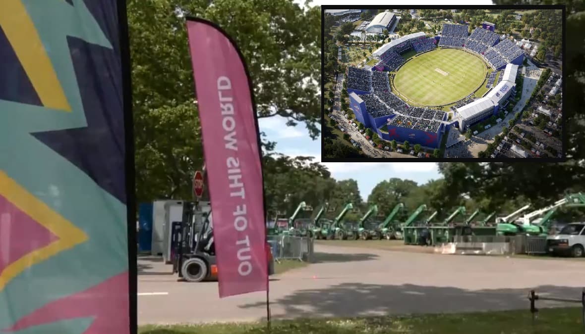 Bulldozers arrive to dismantle Nassau County International Stadium