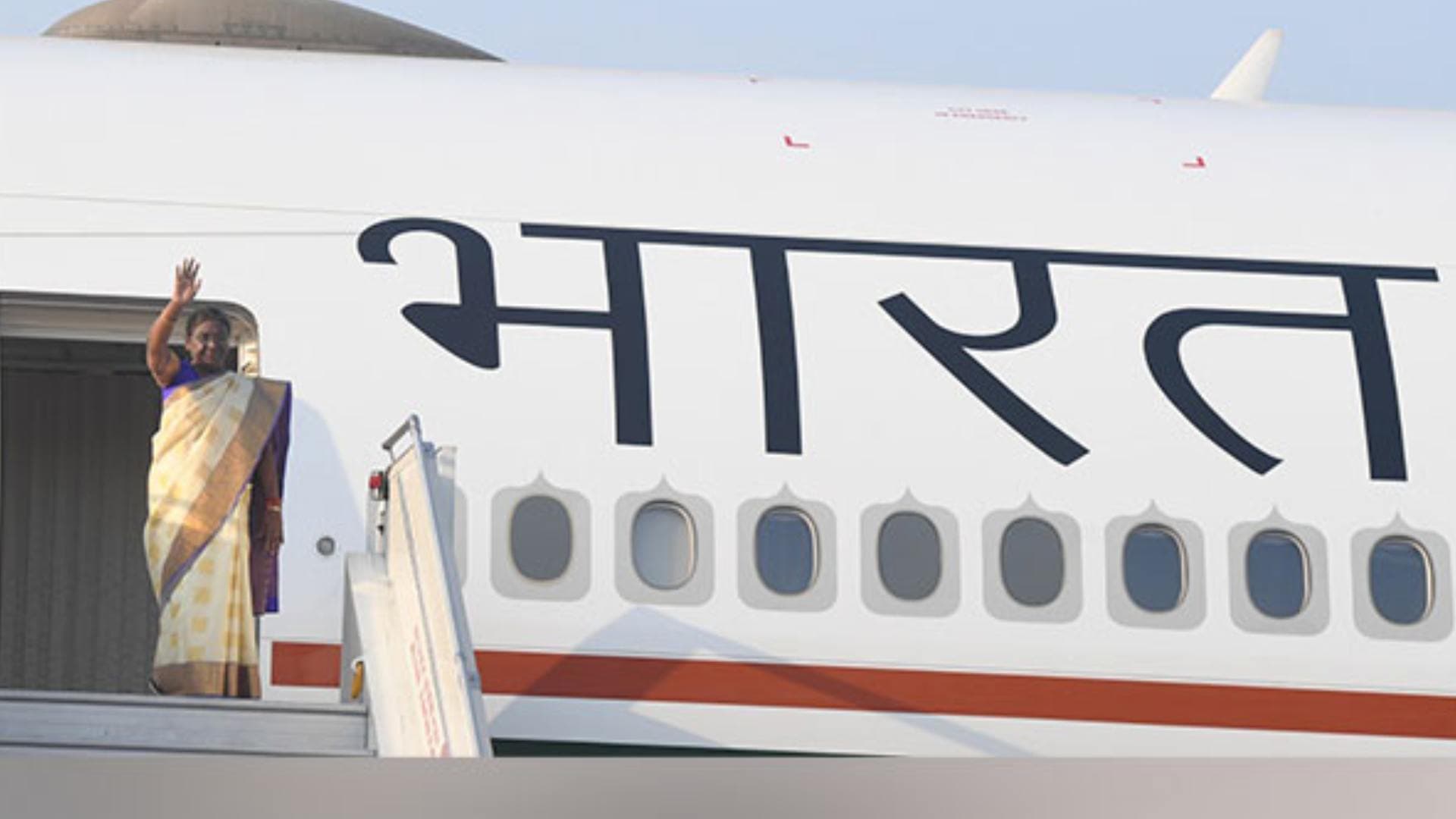 President Murmu Embarks On Her Maiden State Visit To Mauritius