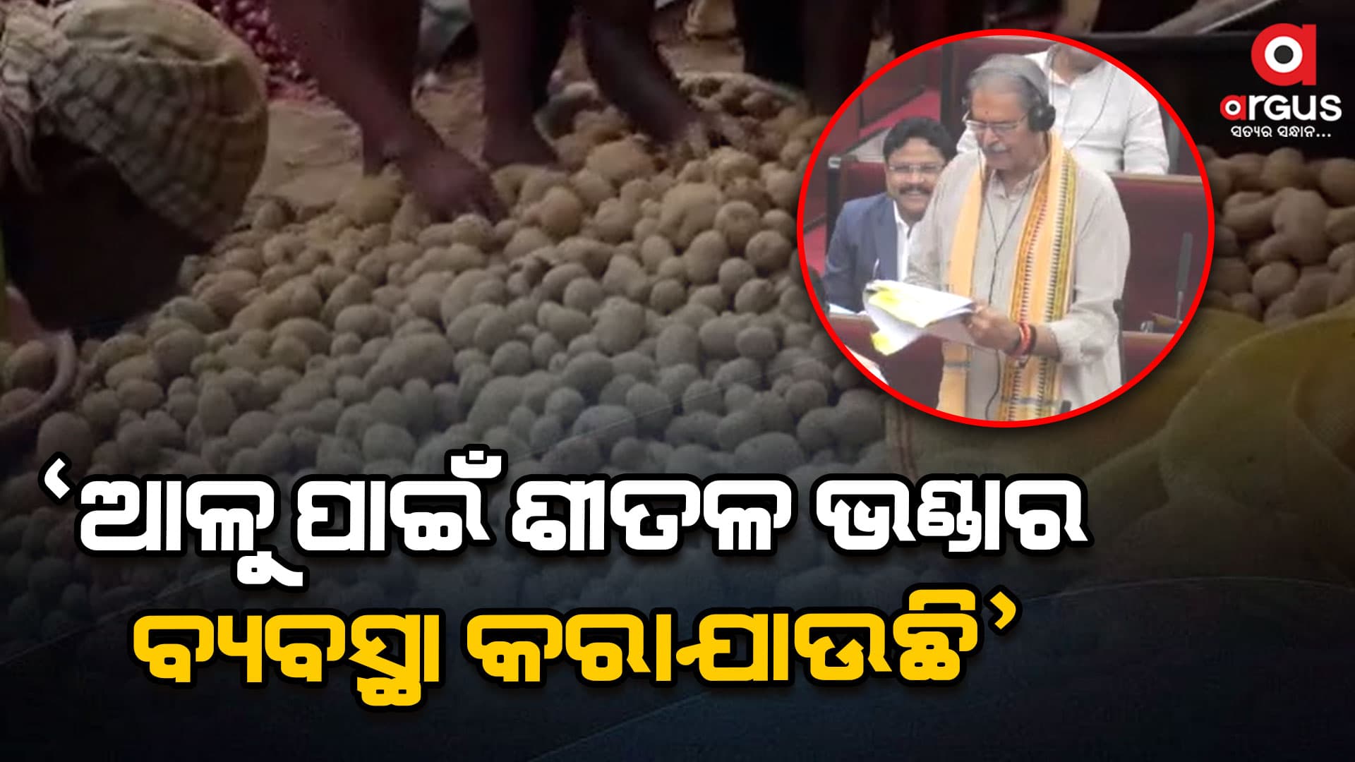 ନବୀନ ସରକାରରେ ଆଳୁ ମିଶନ୍ ଫେଲର ଗୁମର ଖୋଲିଲେ କୃଷିମନ୍ତ୍ରୀ