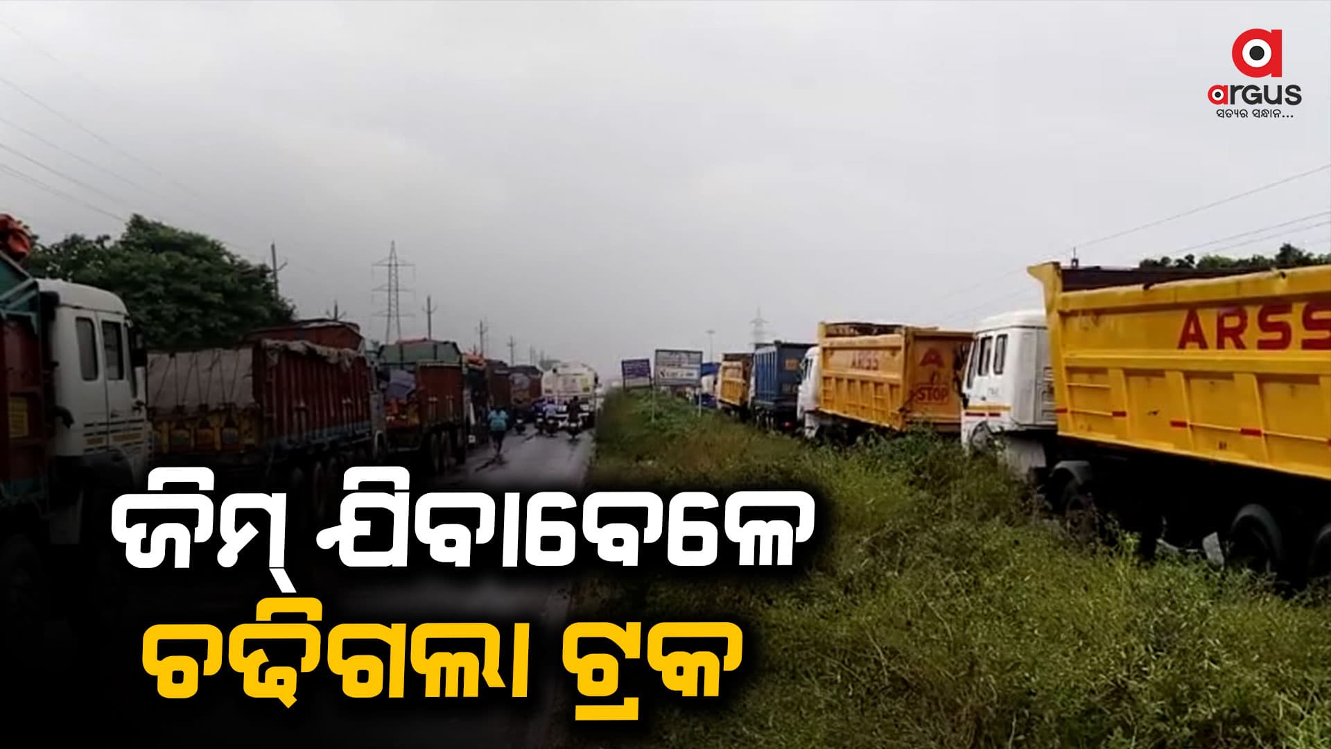 ମହିଳାଙ୍କ ଉପରେ ଚଢ଼ିଗଲା ଆଇରନ ବୋଝେଇ ଟ୍ରକ