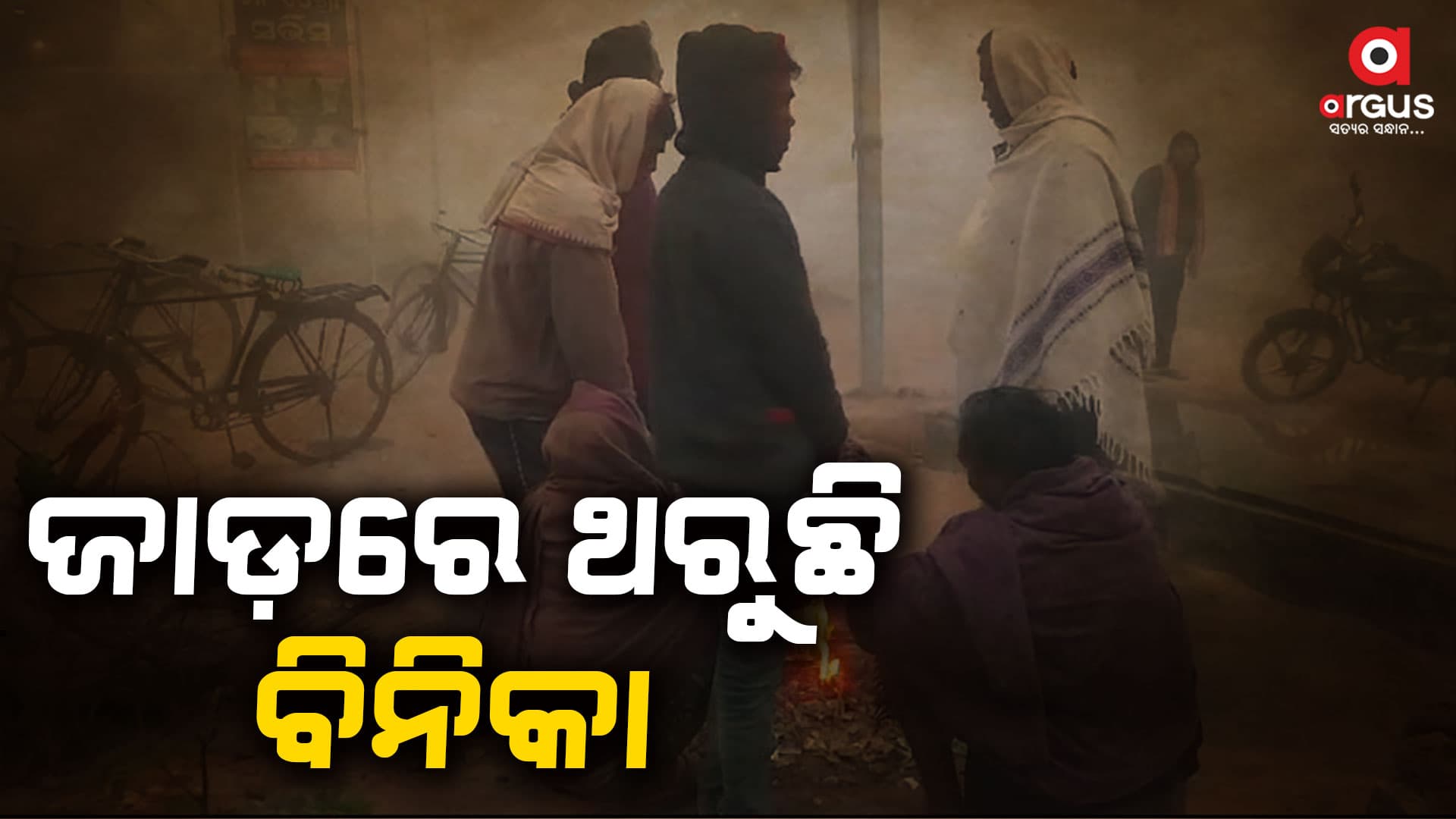 ବିନିକାରେ ଘନକୁହୁଡ଼ି ସହ ଶୀତର ଲହରୀ ଜାରି