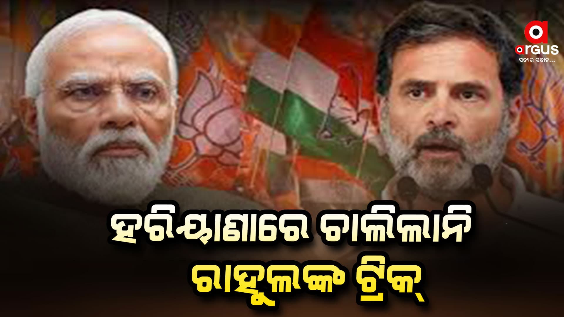 ହରିୟାଣାର ବିଶାଳ ଜନାଦେଶ: ମୋଦିଙ୍କ ଲୋକପ୍ରିୟତା ଆଗରେ ରାହୁଲ ଶେଷ