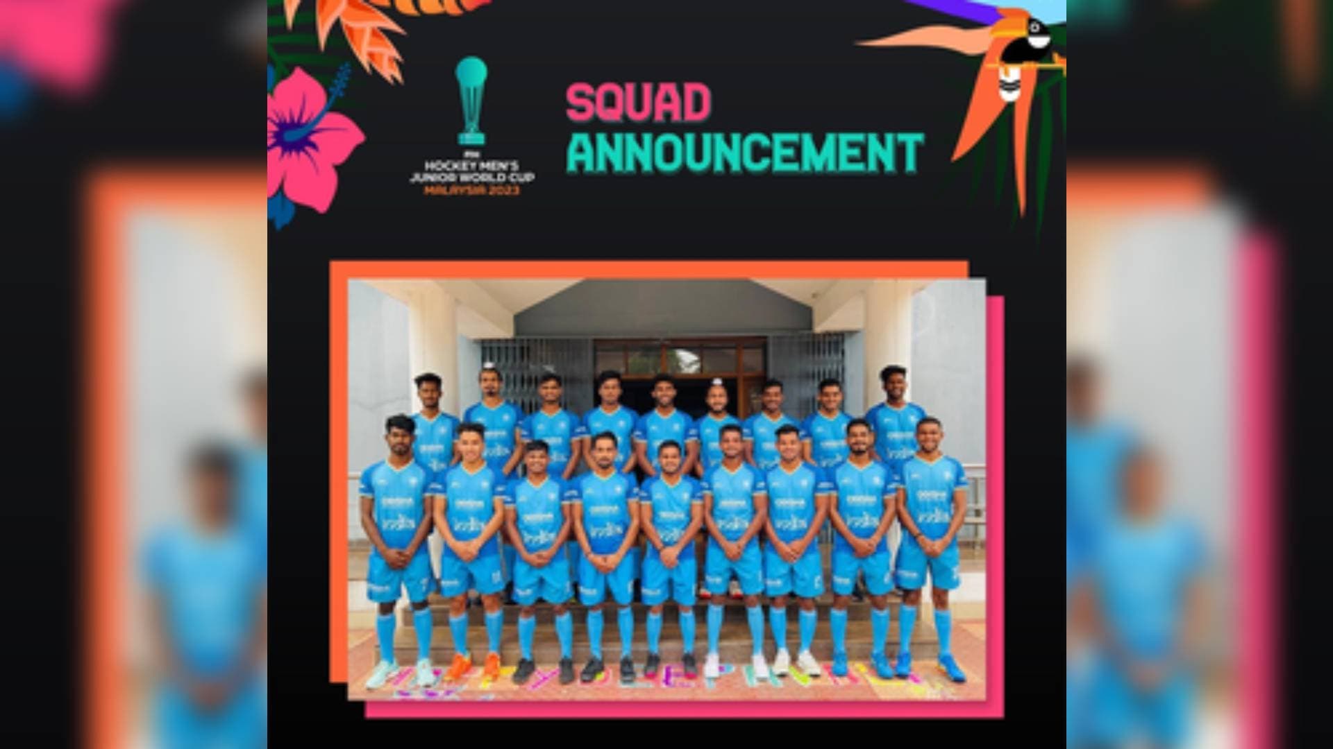 Hockey India Announces Junior Men's Hockey Team For FIH Hockey Men's Junior World Cup Malaysia 2023