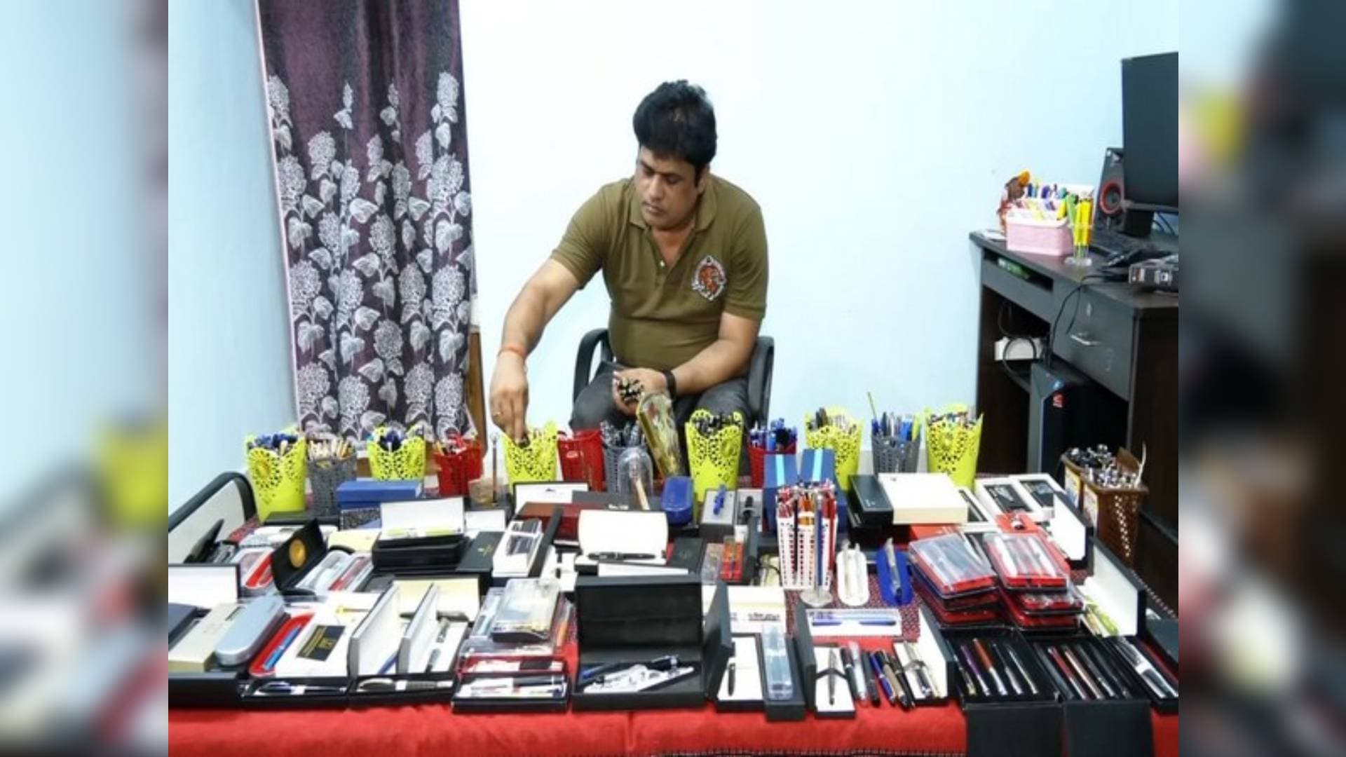 'Pen Man' Of Odisha Has About 4000 Pens In His Unique Library