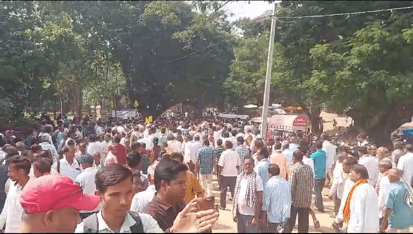 Tension As Farmers Stage Massive Protest Over 14 Issues In Bargarh
