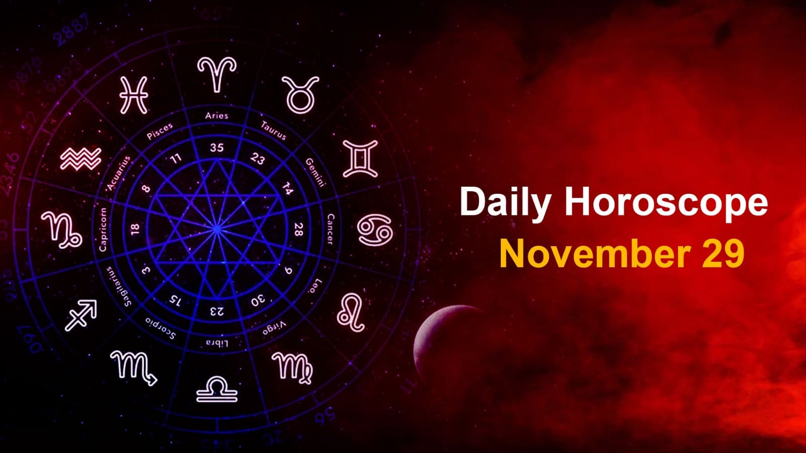 Horoscope, Nov 29: Aquarius To Get Fame, Cancer To Have a Good Career Journey