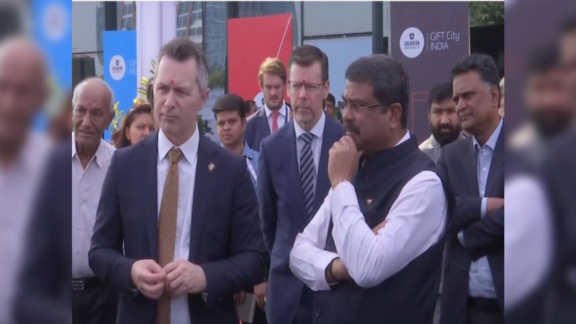 Dharmendra Pradhan, His Australian Counterpart Visit GIFT City In Gujarat
